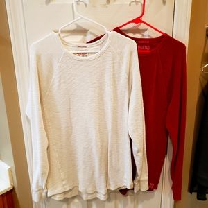 Mens Lucky Brand knit thermals